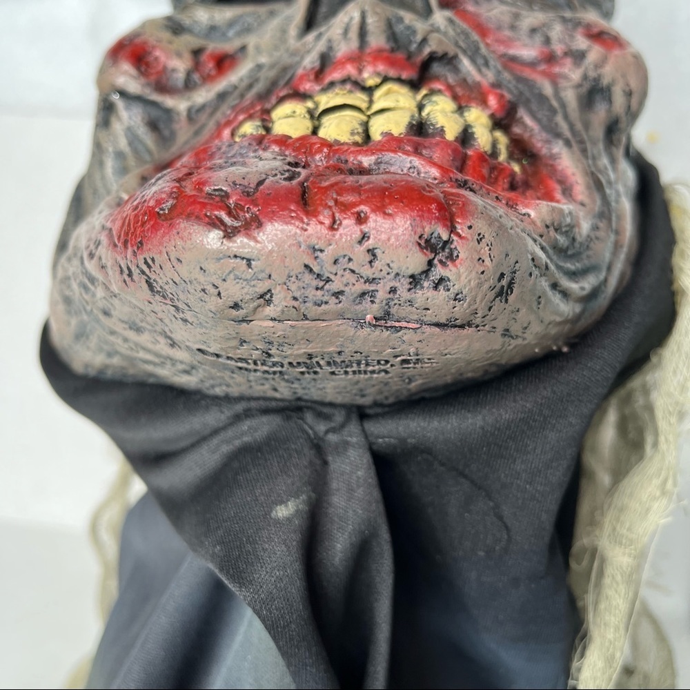Skull Halloween Mask Zombie Walking Dead Realistic Latex Costume Mask Scary‎ - Picture 6 of 12